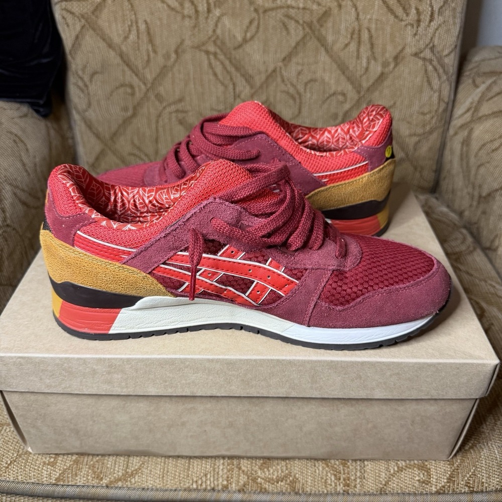 Size 10.5 - Asics Gel Lyte 3 Fiery Red (HN514) - Picture 2 of 8